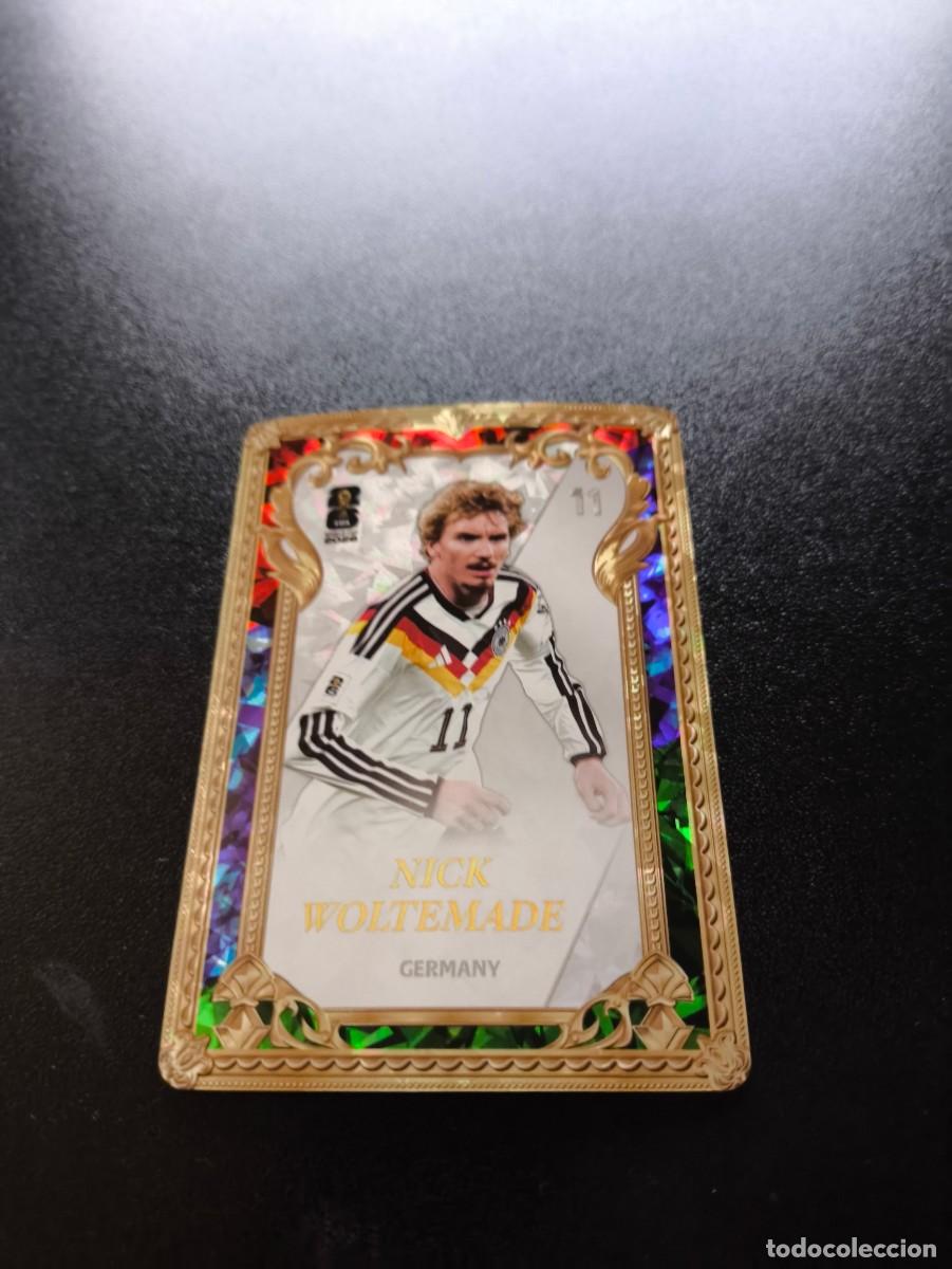 Cromos de f&uacute;tbol: 715 Nick Woltemade GERMANY GOLDEN PANINI KAYOU FIFA WORLD CUP MUNDIAL 2026 LIGA ESTE MEGACRACKS