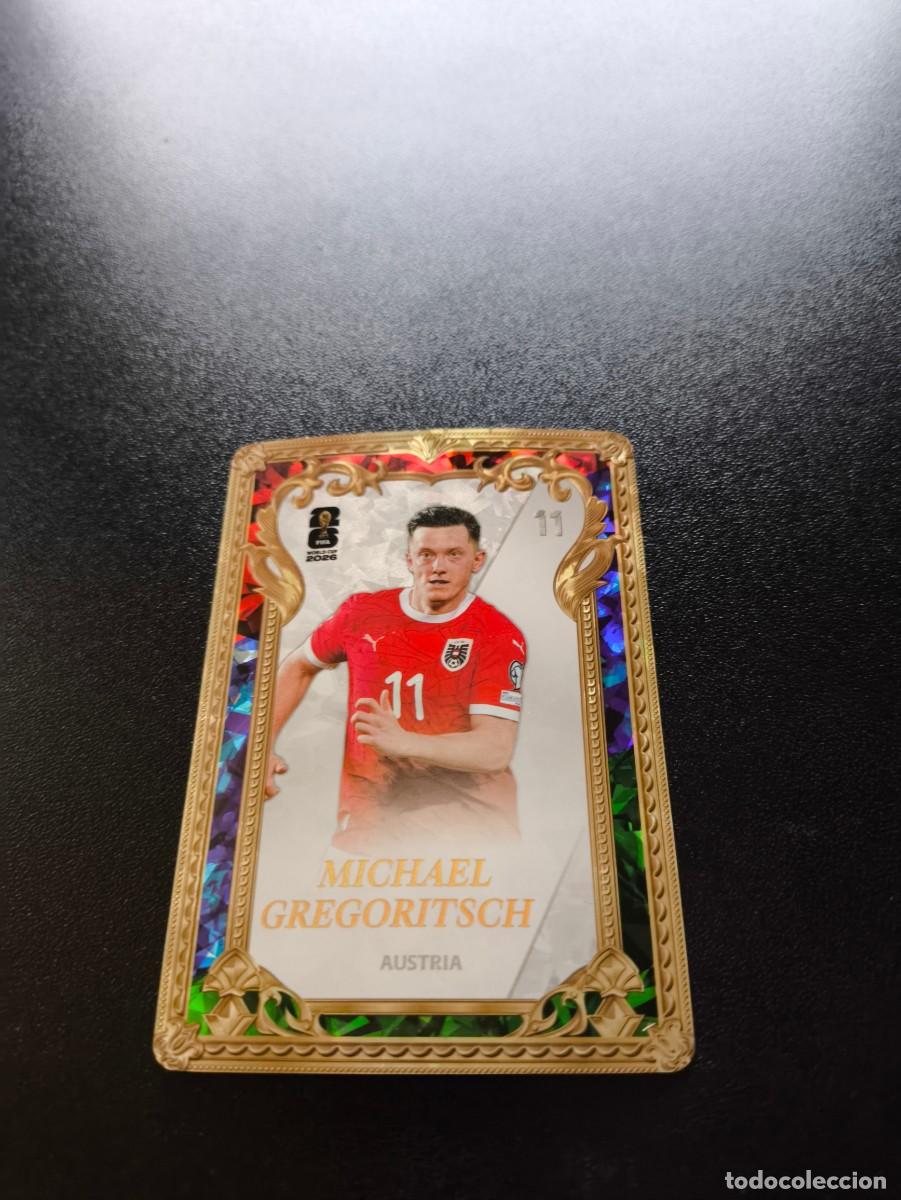 Cromos de f&uacute;tbol: 693 Michael Gregoritsch AUSTRIA GOLDEN PANINI KAYOU FIFA WORLD CUP MUNDIAL 2026 LIGA ESTE MEGACRACKS