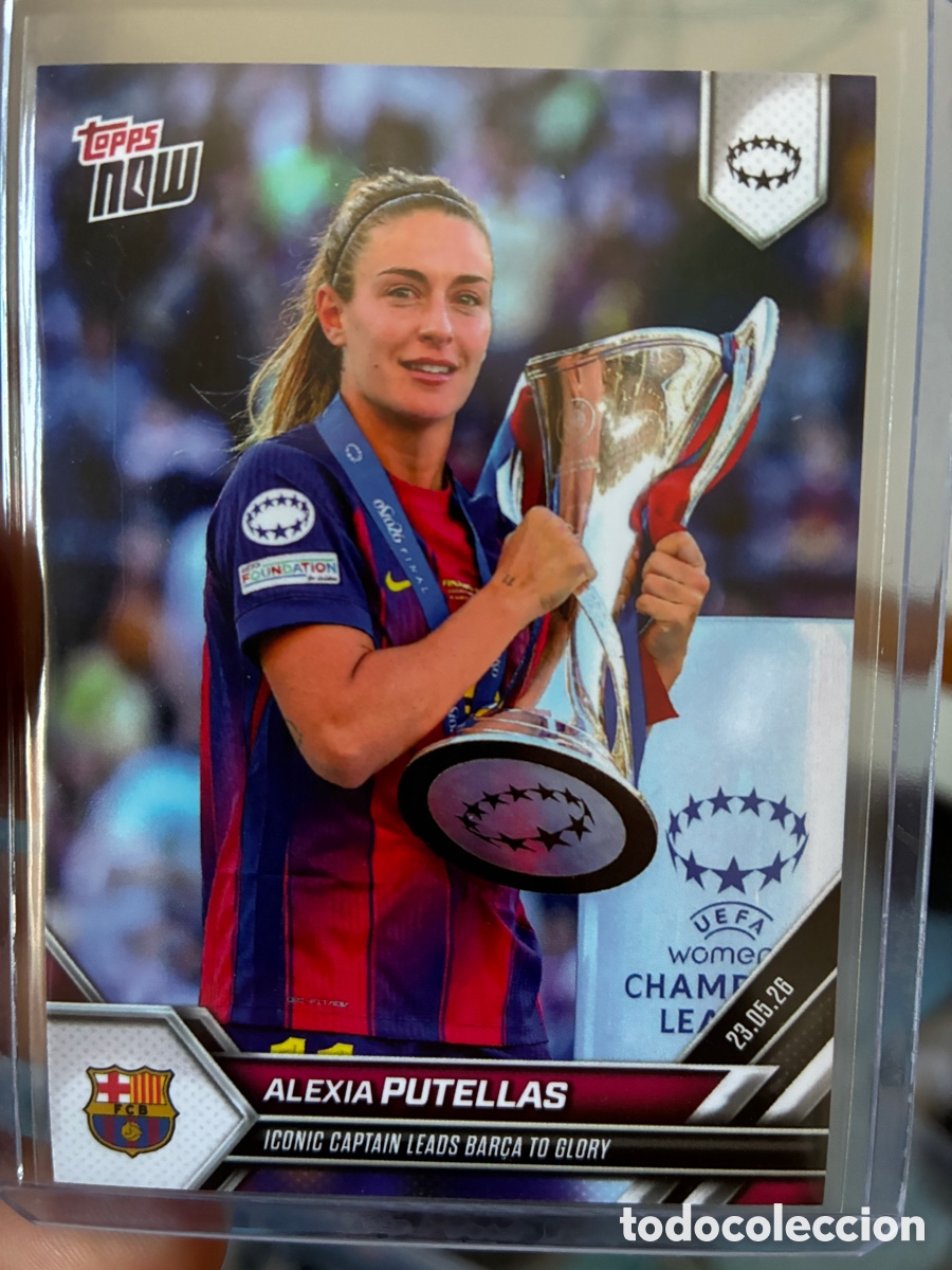 Football Stickers: Alexia Putellas Topps Champions 2026 Despedida