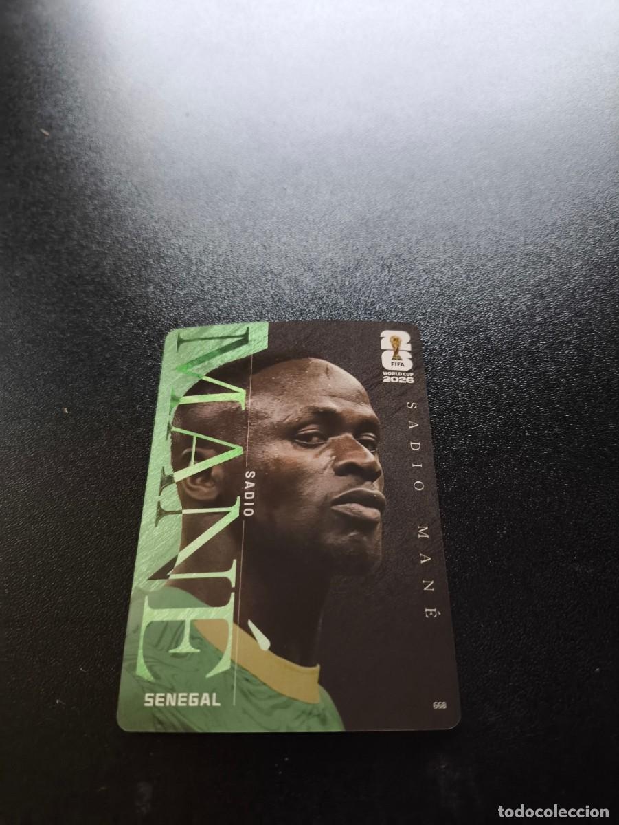 Cromos de f&uacute;tbol: 668 Sadio Man&eacute; SENEGAL LEGEND PANINI KAYOU FIFA WORLD CUP MUNDIAL 2026 LIGA ESTE MEGACRACKS