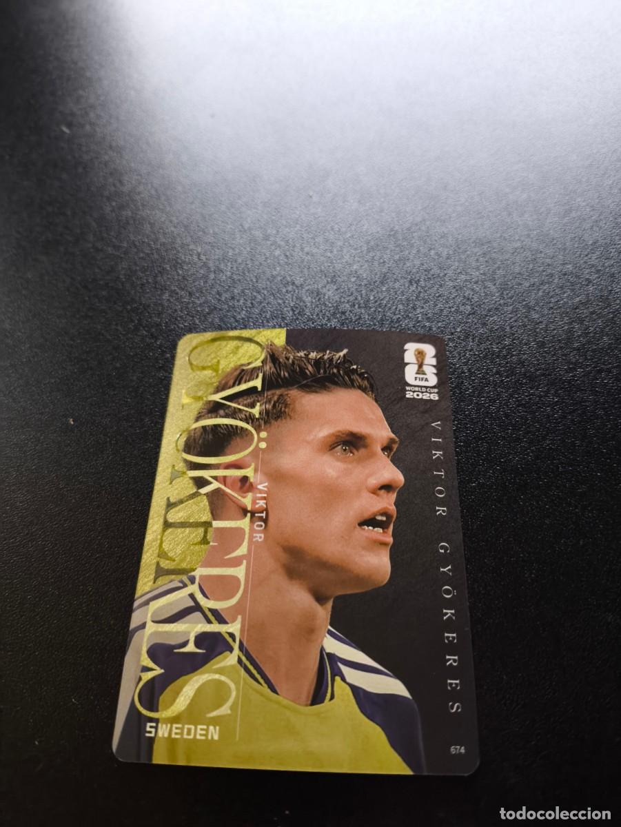 Cromos de f&uacute;tbol: 674 Viktor Gy&ouml;keres SWEDEN LEGEND PANINI KAYOU FIFA WORLD CUP MUNDIAL 2026 LIGA ESTE MEGACRACKS