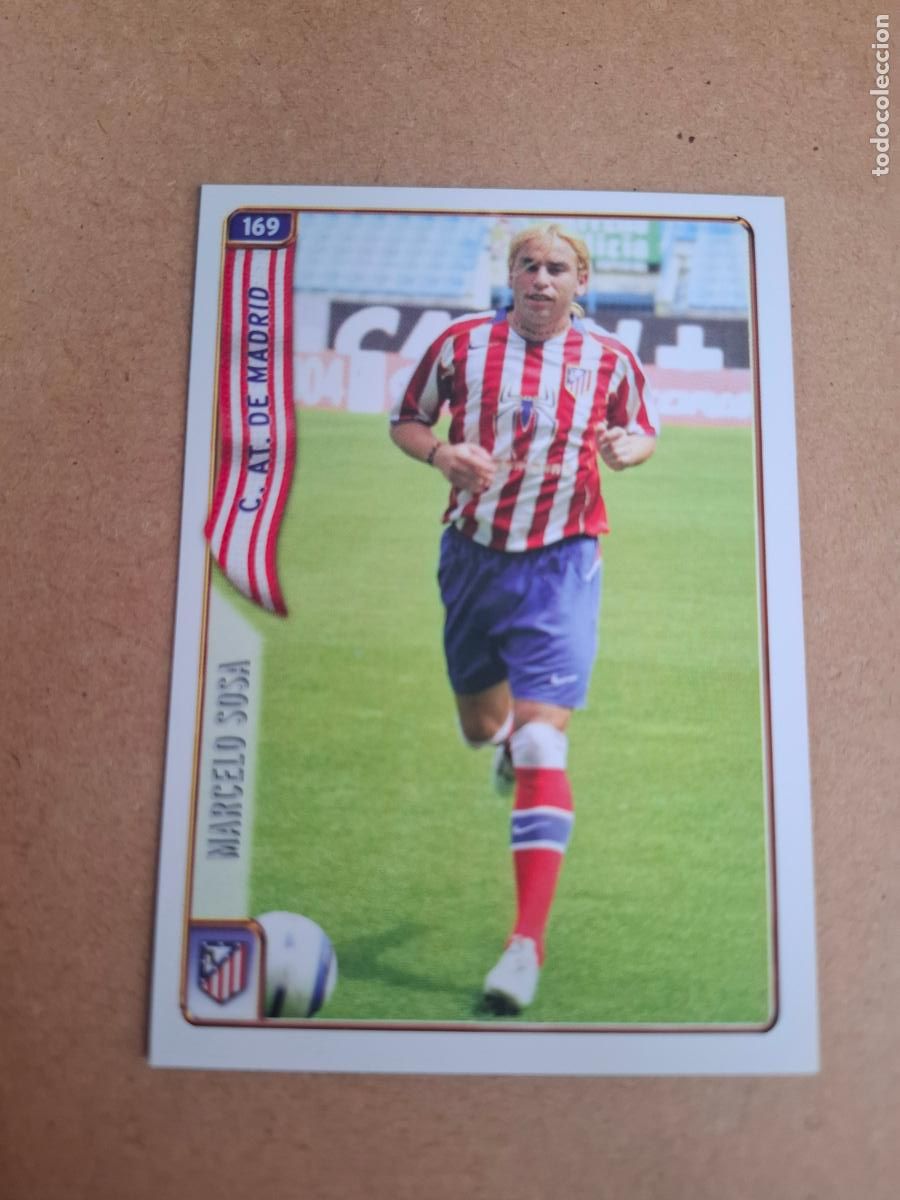 Cromos de f&uacute;tbol: MUNDICROMO 2004 2005 04 05 - 169 MARCELO SOSA - AT. MADRID