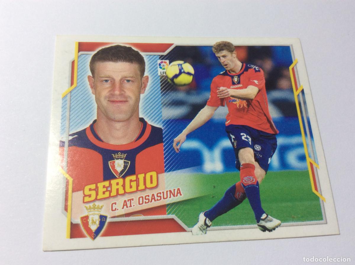 Cromos de f&uacute;tbol: Sergio CA Osasuna Liga Este 2010 2011 10 11 Panini