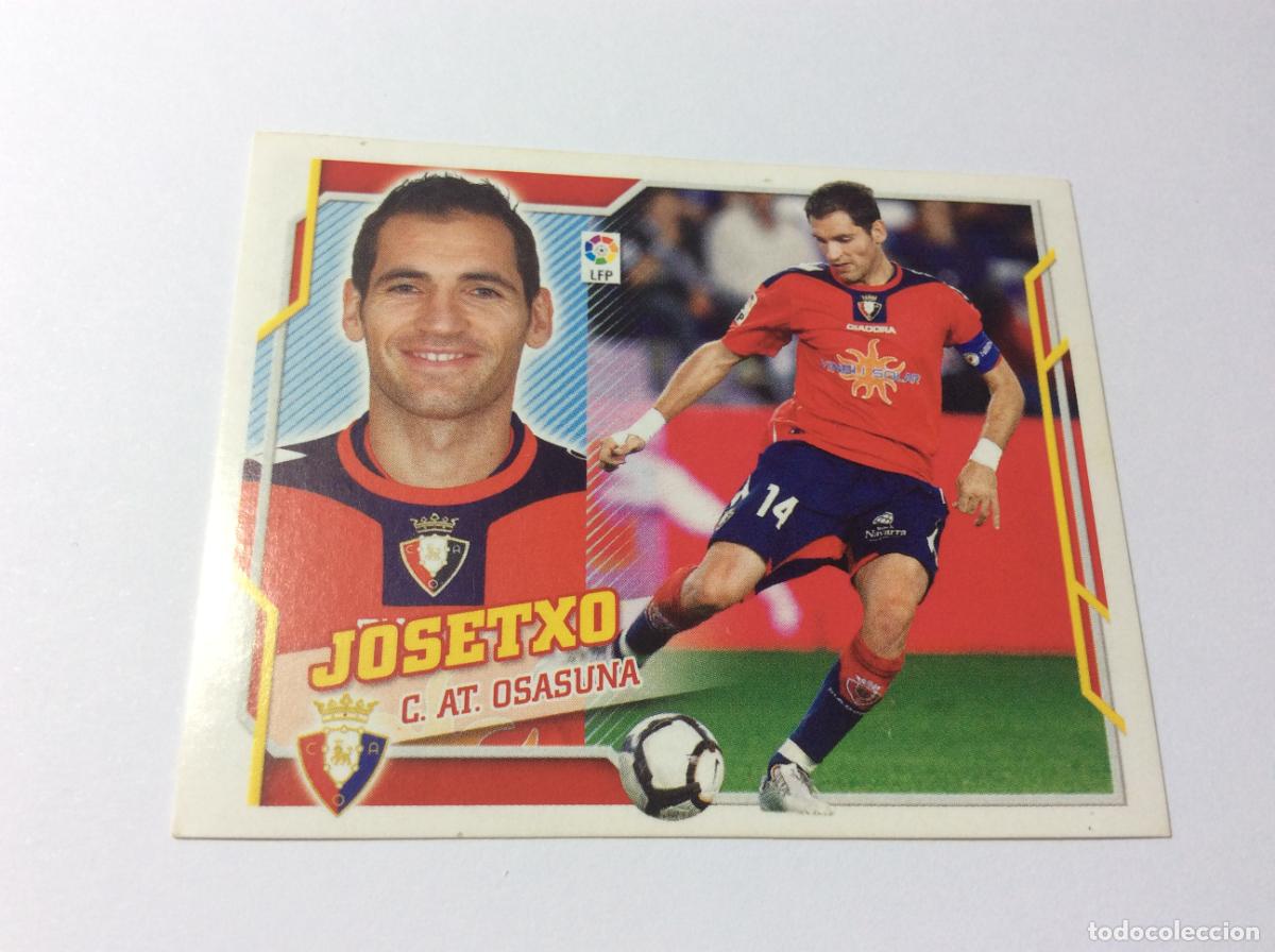 Cromos de f&uacute;tbol: Josetxo CA Osasuna Liga Este 2010 2011 10 11 Panini