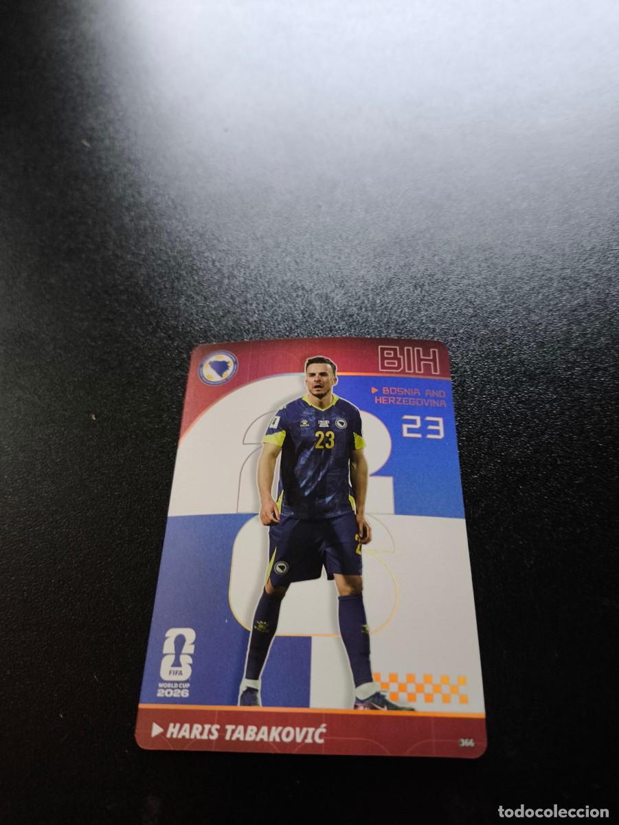 Cromos de f&uacute;tbol: 366 Tabaković BOSNIA RED PALLAREL PANINI KAYOU FIFA WORLD CUP MUNDIAL 2026 LIGA ESTE MEGACRACKS