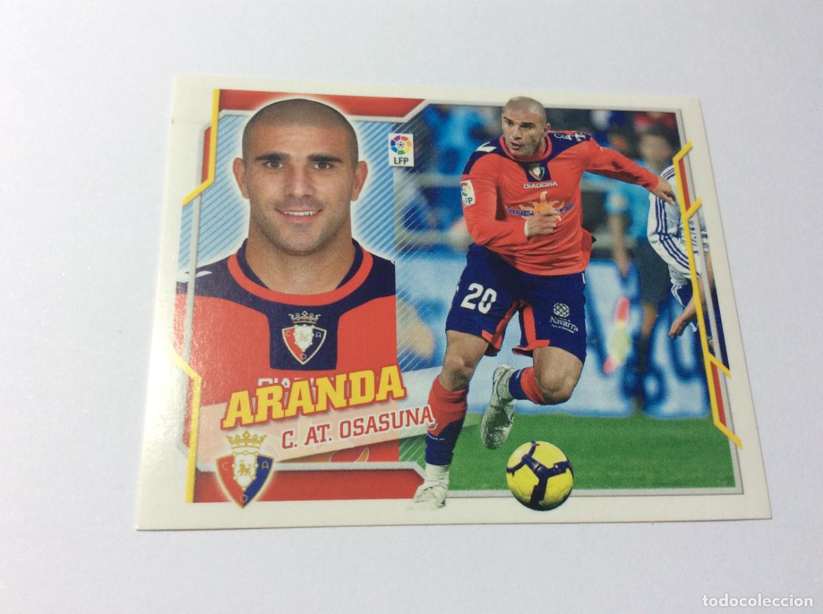 Fu&szlig;ball-Sticker: Aranda CA Osasuna Liga Este 2010 2011 10 11 Panini