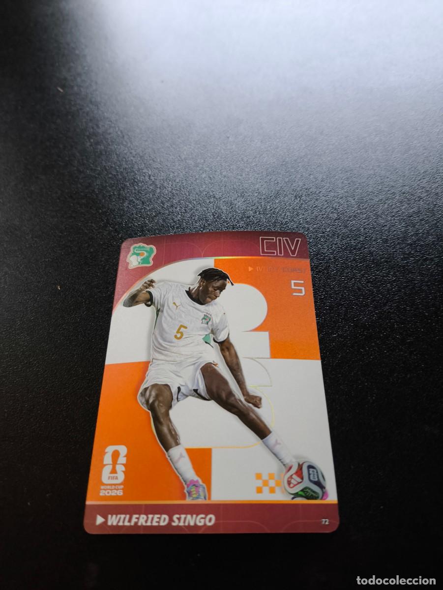 Cromos de f&uacute;tbol: 72 Singo IVORY COAST RED PALLAREL PANINI KAYOU FIFA WORLD CUP MUNDIAL 2026 LIGA ESTE MEGACRACKS
