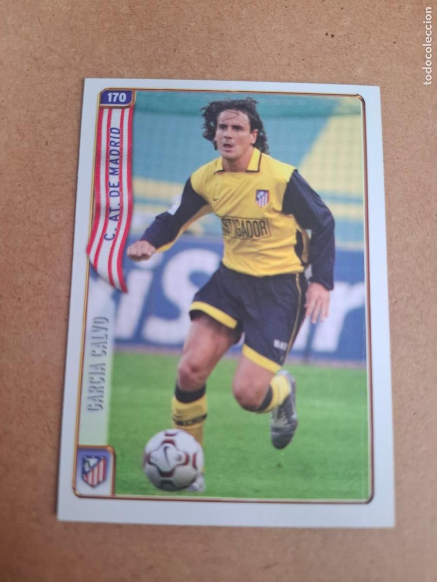 Cromos de f&uacute;tbol: MUNDICROMO 2004 2005 04 05 - 170 GARC&Iacute;A CALVO - AT. MADRID