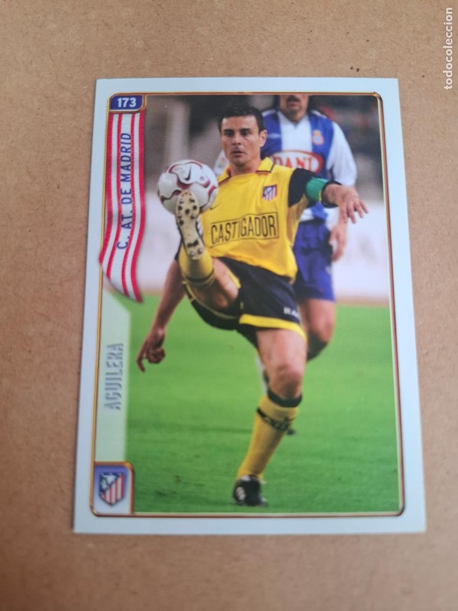 Fu&szlig;ball-Sticker: MUNDICROMO 2004 2005 04 05 - 173 AGUILERA - AT. MADRID