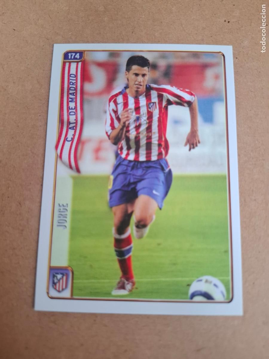 Fu&szlig;ball-Sticker: MUNDICROMO 2004 2005 04 05 - 174 JORGE - AT. MADRID