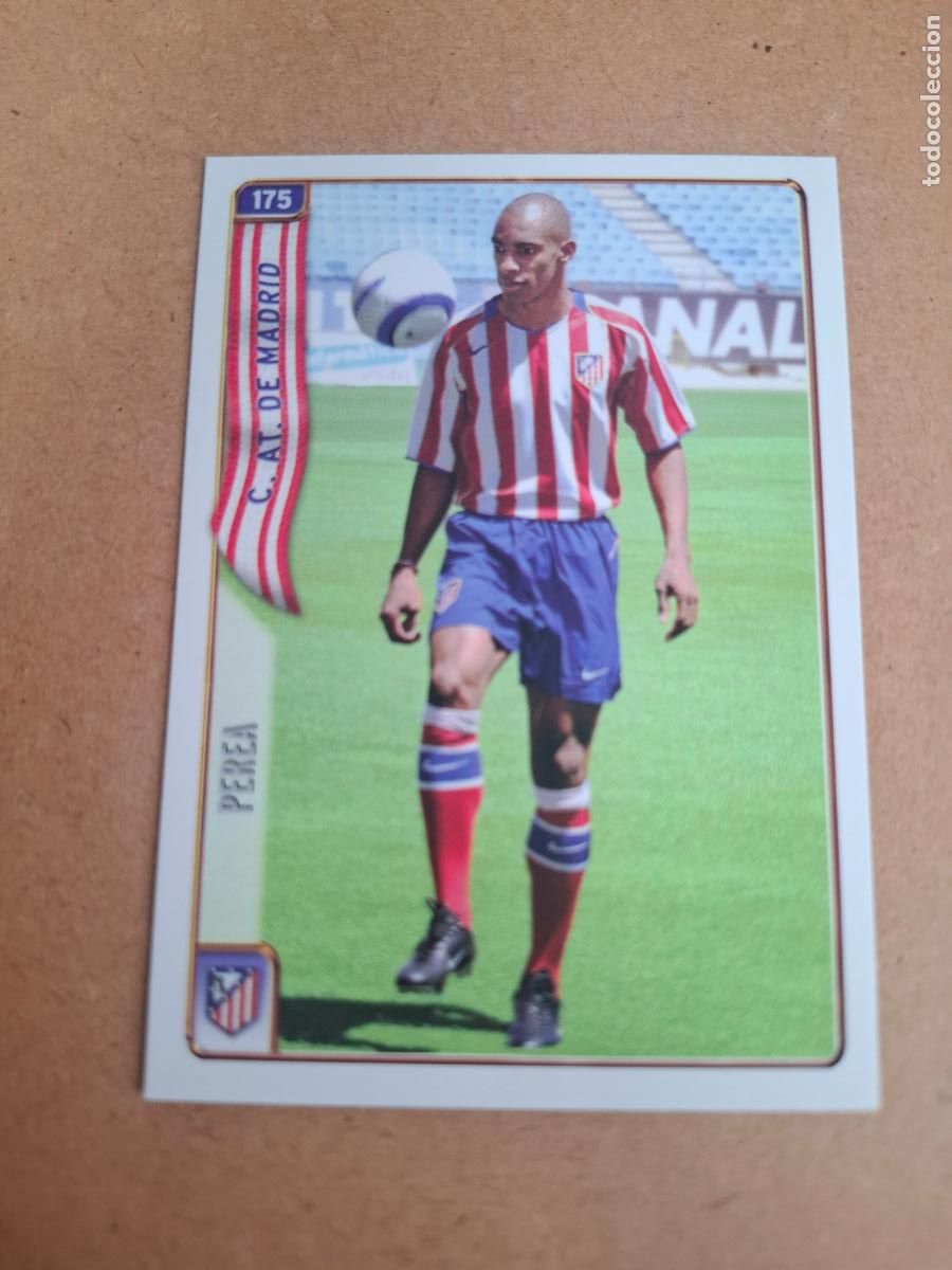 Cromos de f&uacute;tbol: MUNDICROMO 2004 2005 04 05 - 175 PEREA - AT. MADRID