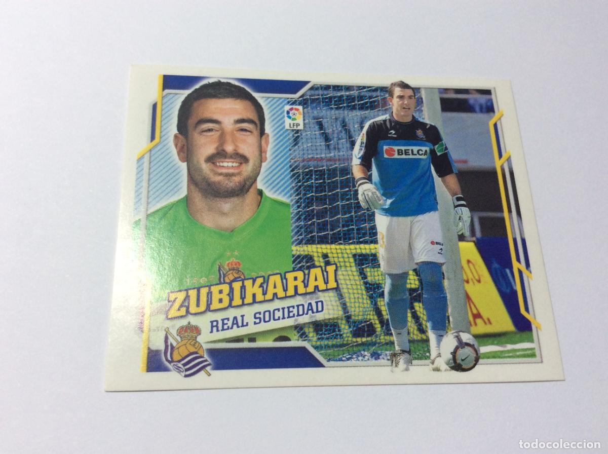 Cromos de f&uacute;tbol: Zubikarai Real Sociedad Liga Este 2010 2011 10 11 Panini