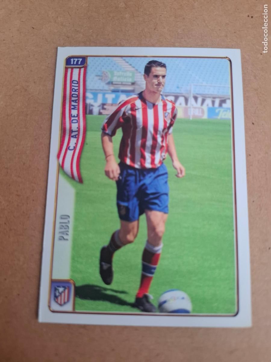 Cromos de f&uacute;tbol: MUNDICROMO 2004 2005 04 05 - 177 PABLO - AT. MADRID