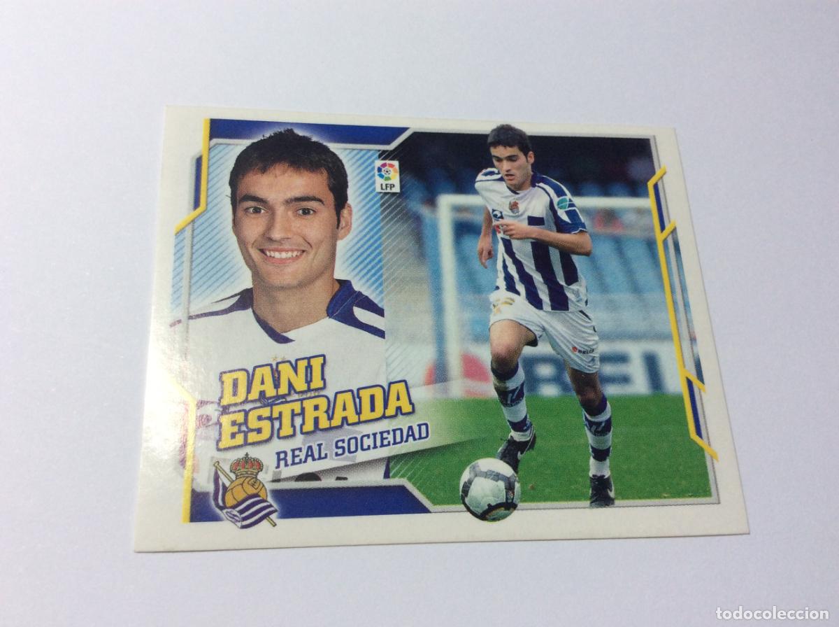 Cromos de f&uacute;tbol: Dani Estrada Real Sociedad Liga Este 2010 2011 10 11 Panini