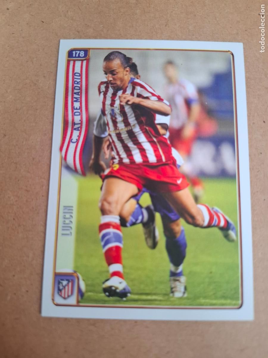 Cromos de f&uacute;tbol: MUNDICROMO 2004 2005 04 05 - 178 LUCCIN - AT. MADRID