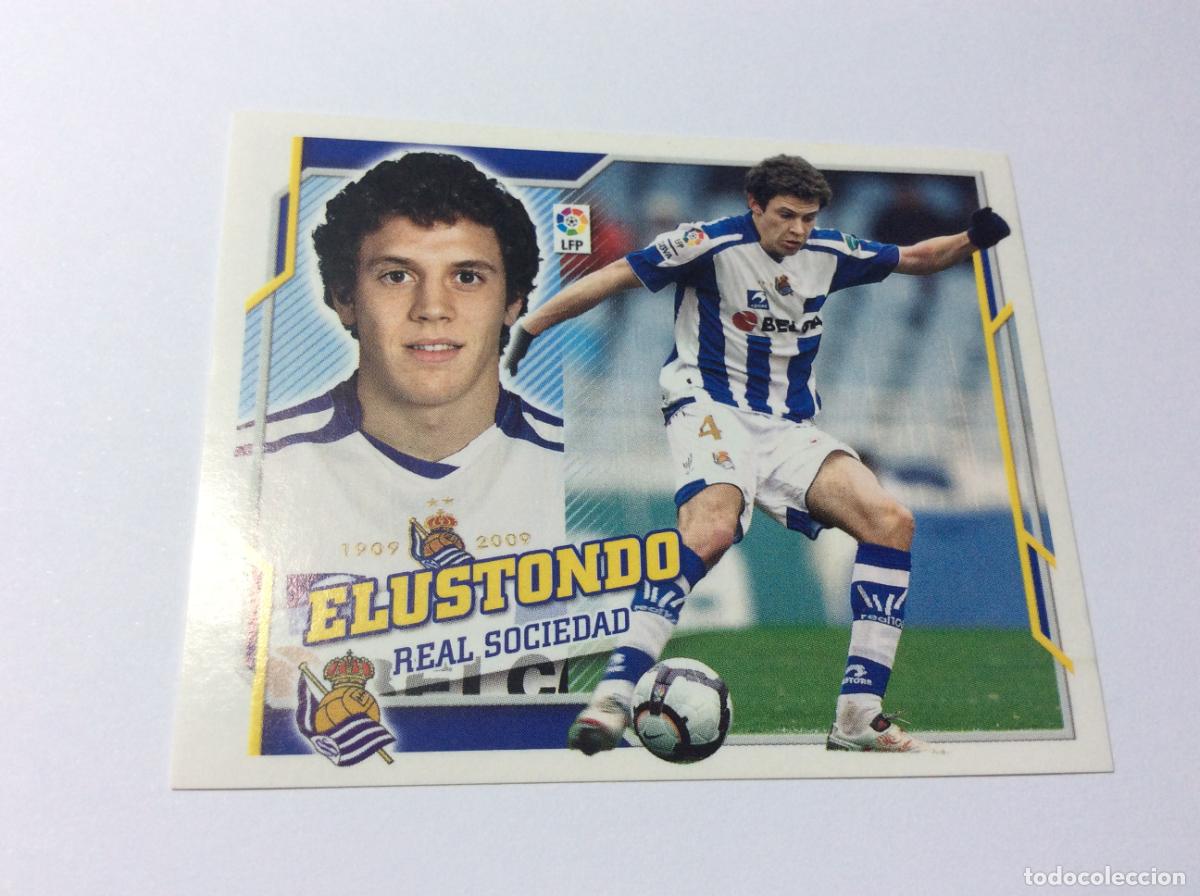 Cromos de f&uacute;tbol: Elustondo Real Sociedad Liga Este 2010 2011 10 11 Panini