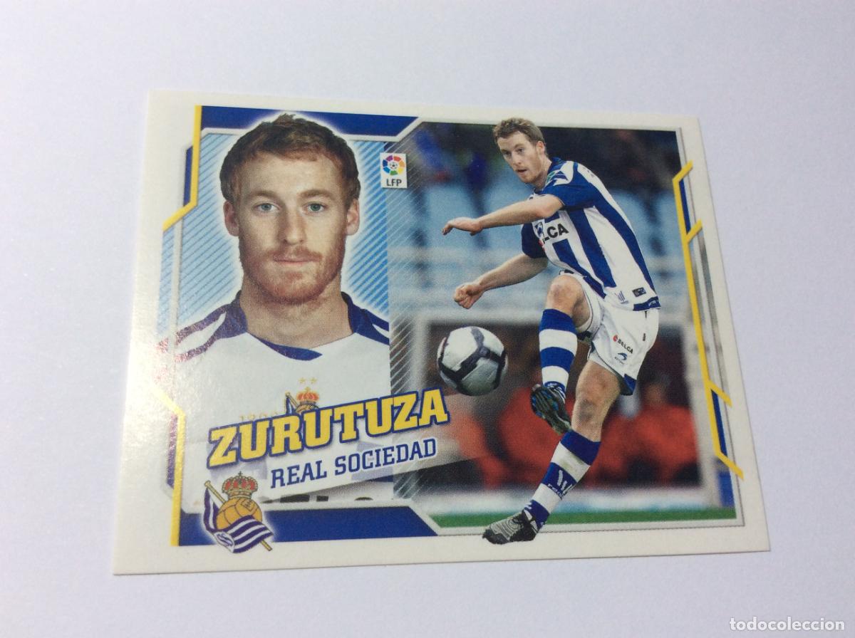 Cromos de f&uacute;tbol: Zurutuza Real Sociedad Liga Este 2010 2011 10 11 Panini