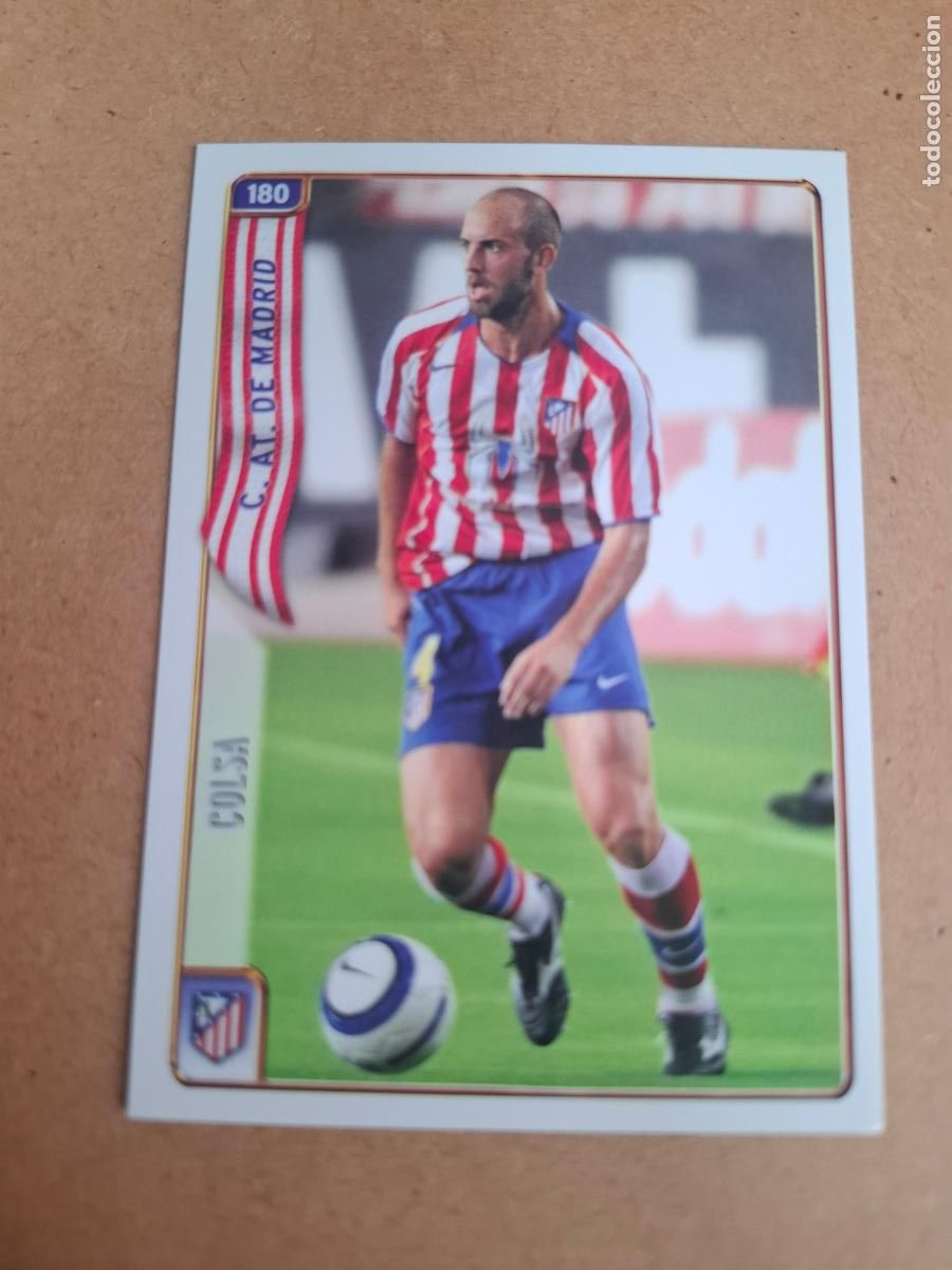 Cromos de f&uacute;tbol: MUNDICROMO 2004 2005 04 05 - 180 COLSA - AT. MADRID