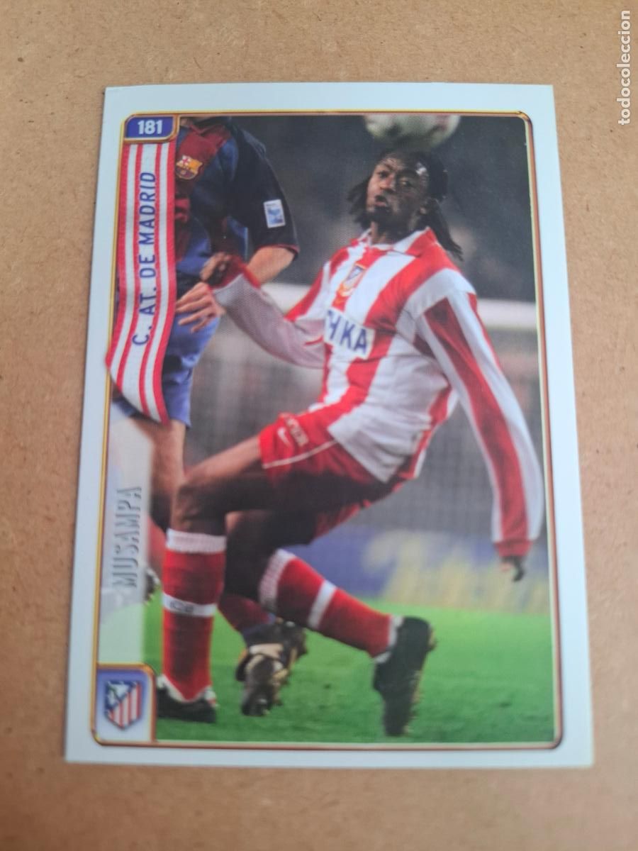 Cromos de f&uacute;tbol: MUNDICROMO 2004 2005 04 05 - 181 MUSAMPA - AT. MADRID