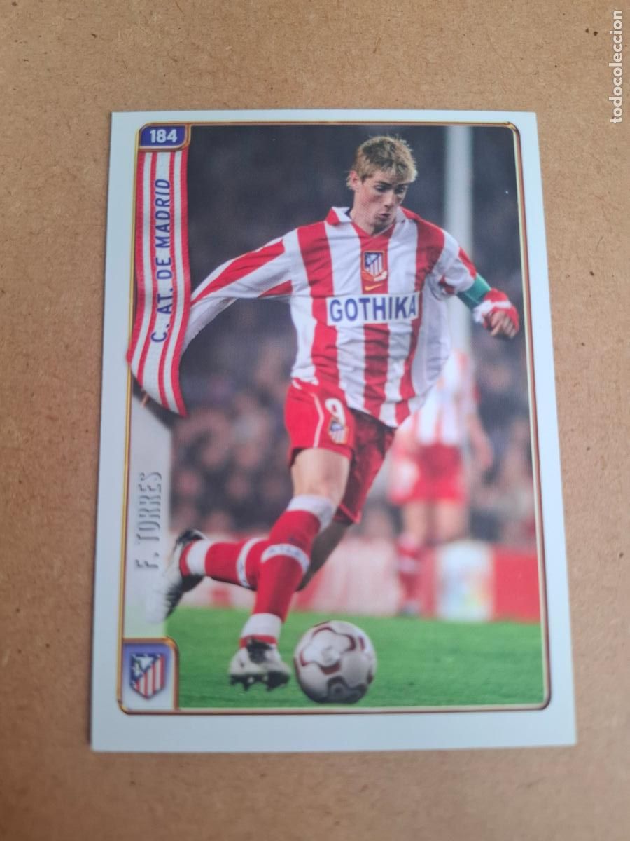 Cromos de f&uacute;tbol: MUNDICROMO 2004 2005 04 05 - 184 FERNANDO TORRES - AT. MADRID