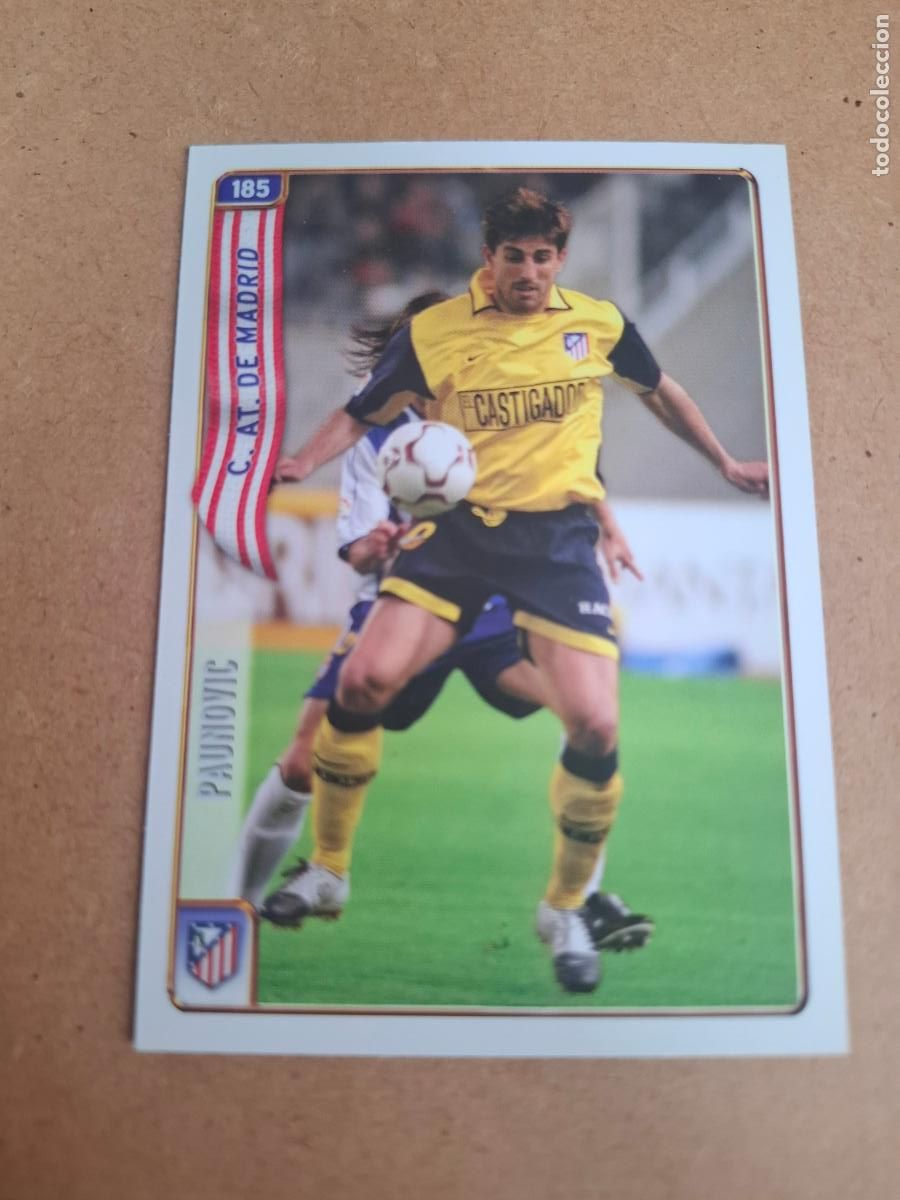 Cromos de f&uacute;tbol: MUNDICROMO 2004 2005 04 05 - 185 PAUNOVIC - AT. MADRID