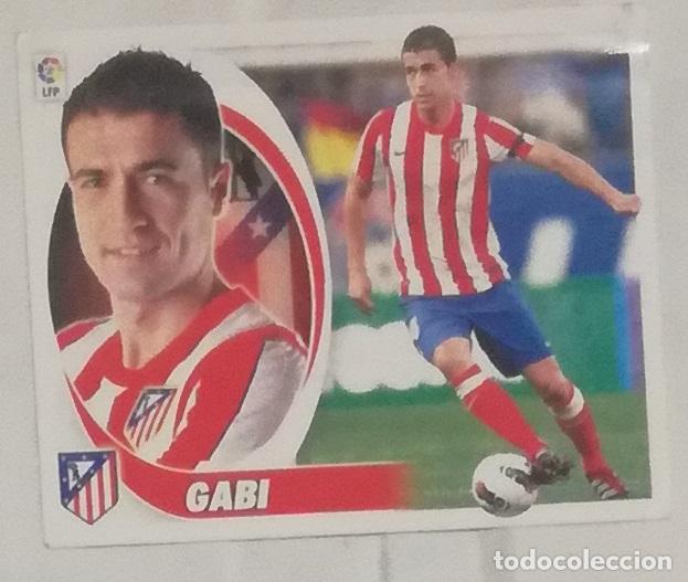 Cromos de f&uacute;tbol: Gabi (At. Madrid): Cromo del album de futbol Liga 2012-13, ESTE