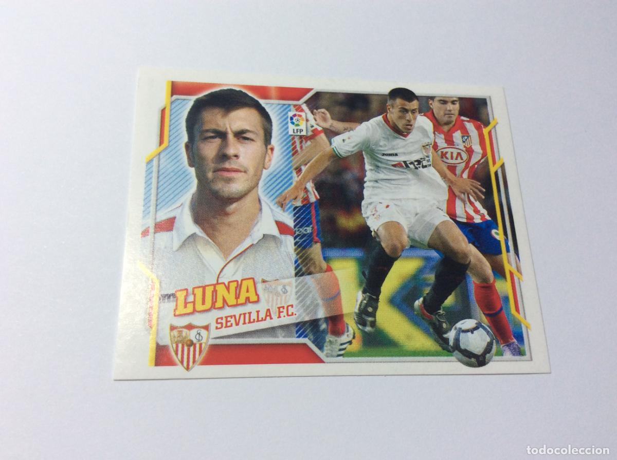 Cromos de f&uacute;tbol: Luna Sevilla FC Liga Este 2010 2011 10 11 Panini