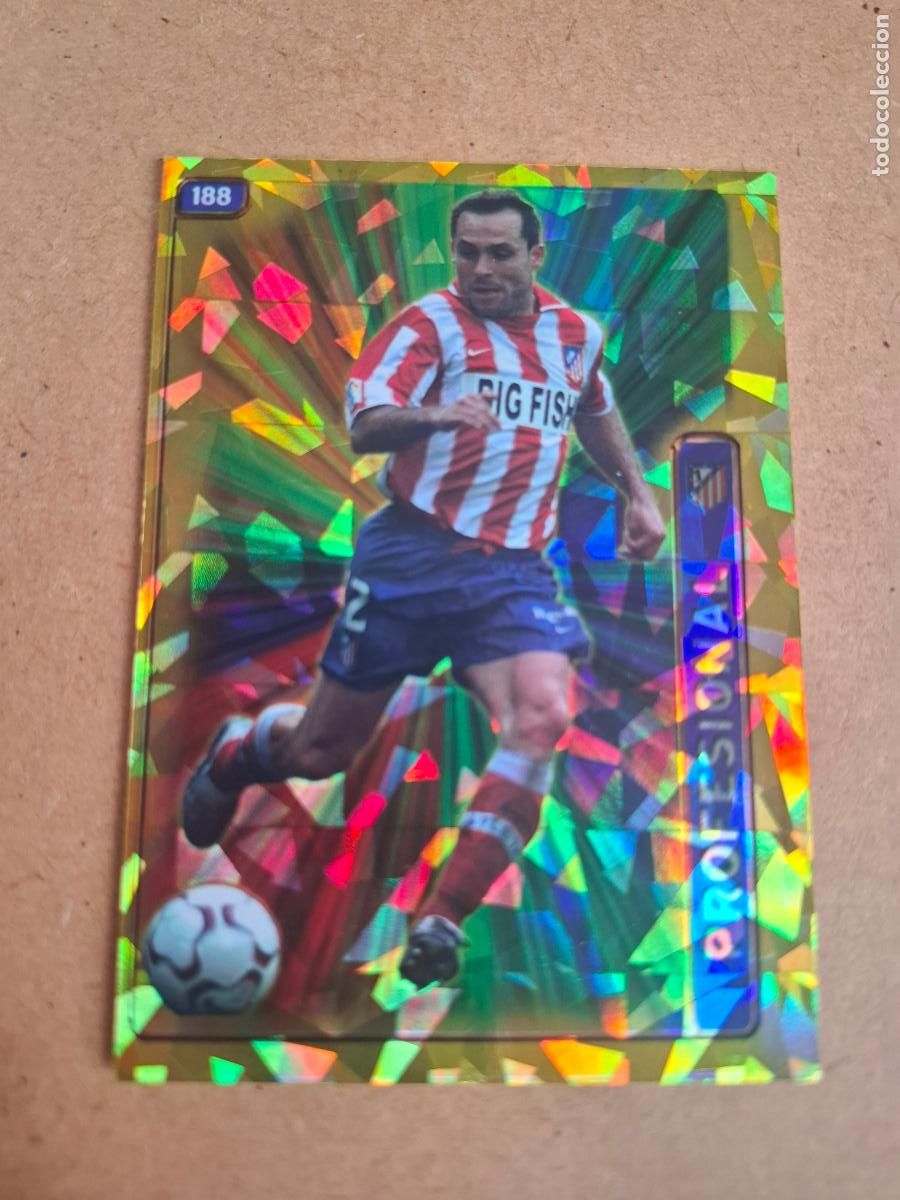 Cromos de f&uacute;tbol: MUNDICROMO 2004 2005 04 05 - 188 SERGI ( BRILLO ROMBOS ) - AT. MADRID