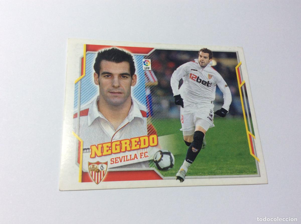Cromos de f&uacute;tbol: Negredo Sevilla FC Liga Este 2010 2011 10 11 Panini