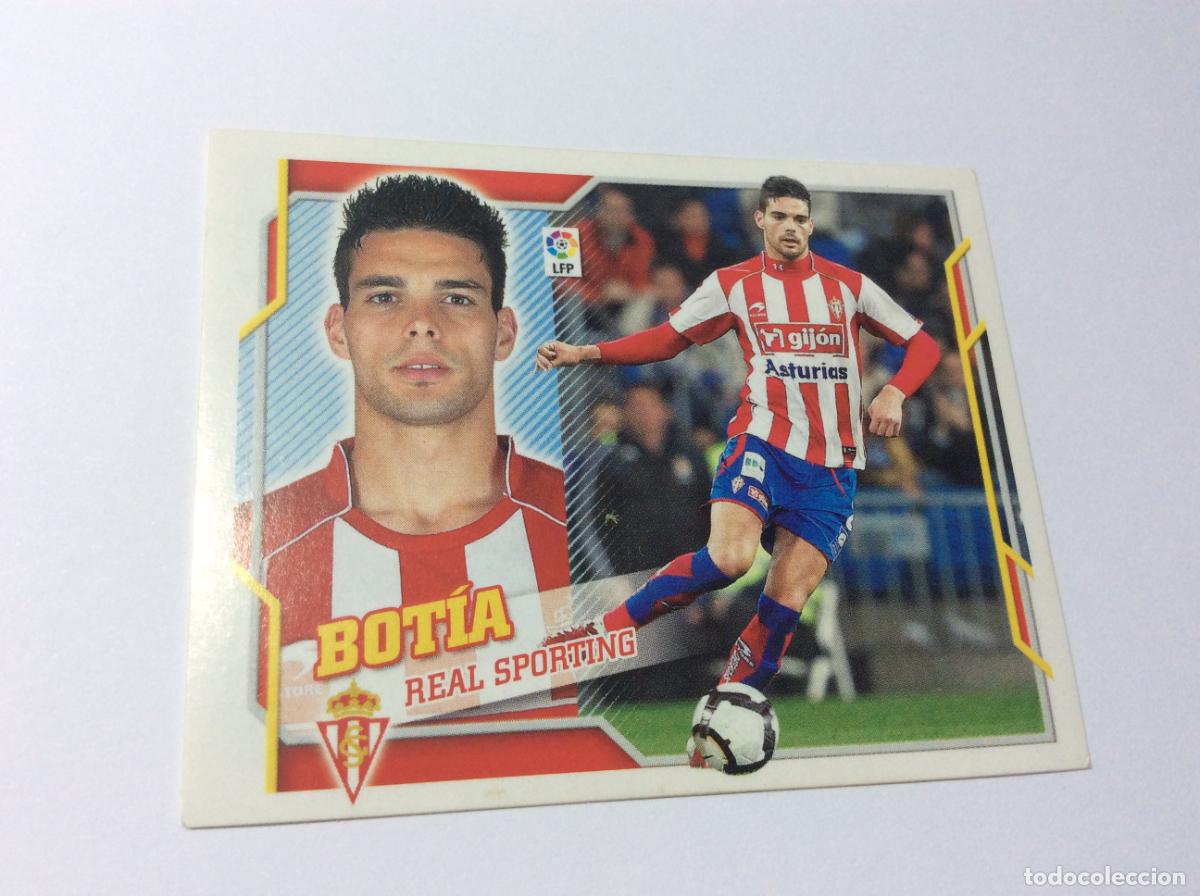 Cromos de f&uacute;tbol: Bot&iacute;a Sporting Gij&oacute;n Liga Este 2010 2011 10 11 Panini