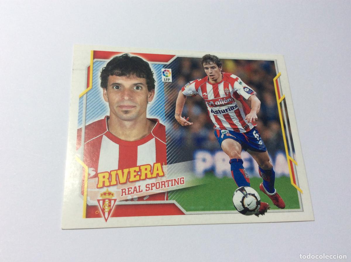 Cromos de f&uacute;tbol: Rivera Sporting Gij&oacute;n Liga Este 2010 2011 10 11 Panini