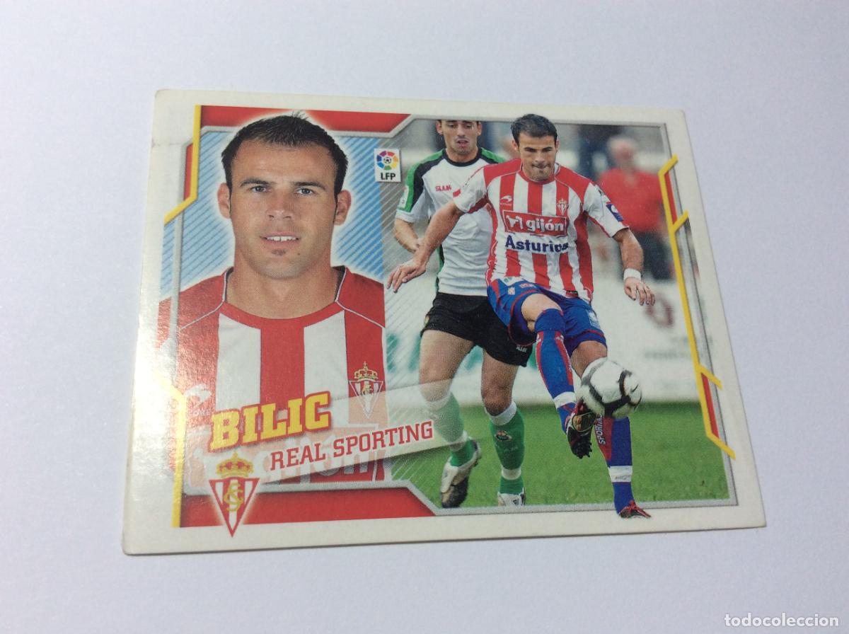Cromos de f&uacute;tbol: Bilic Sporting Gij&oacute;n Liga Este 2010 2011 10 11 Panini