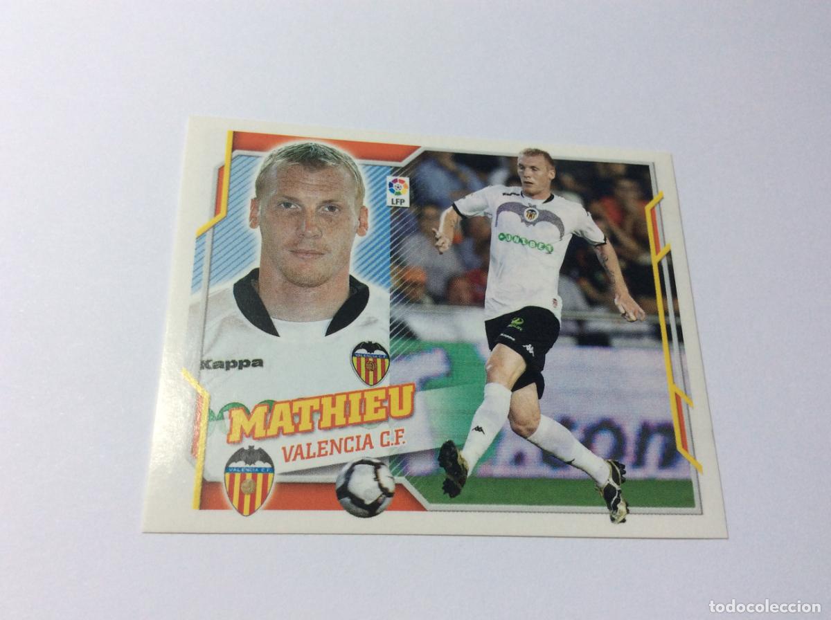Cromos de f&uacute;tbol: Mathieu Valencia CF Liga Este 2010 2011 10 11 Panini