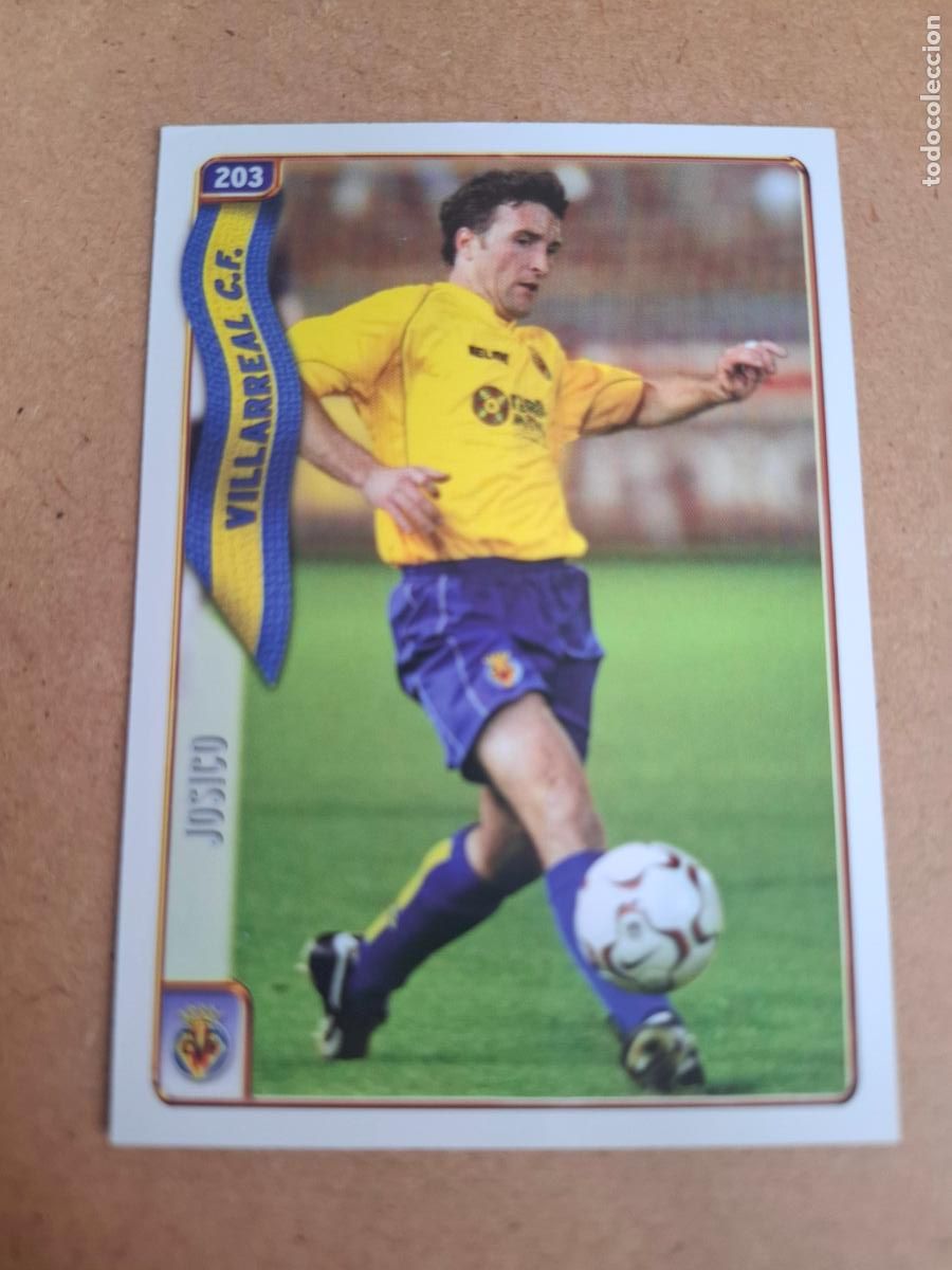Cromos de f&uacute;tbol: MUNDICROMO 2004 2005 04 05 - 203 JOSICO - VILLARREAL CF