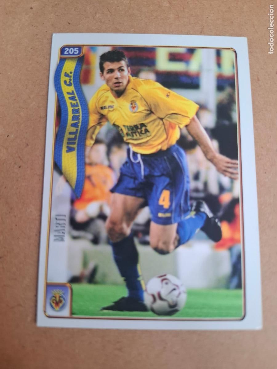 Cromos de f&uacute;tbol: MUNDICROMO 2004 2005 04 05 - 205 MART&Iacute; ( BAJA ) - VILLARREAL CF