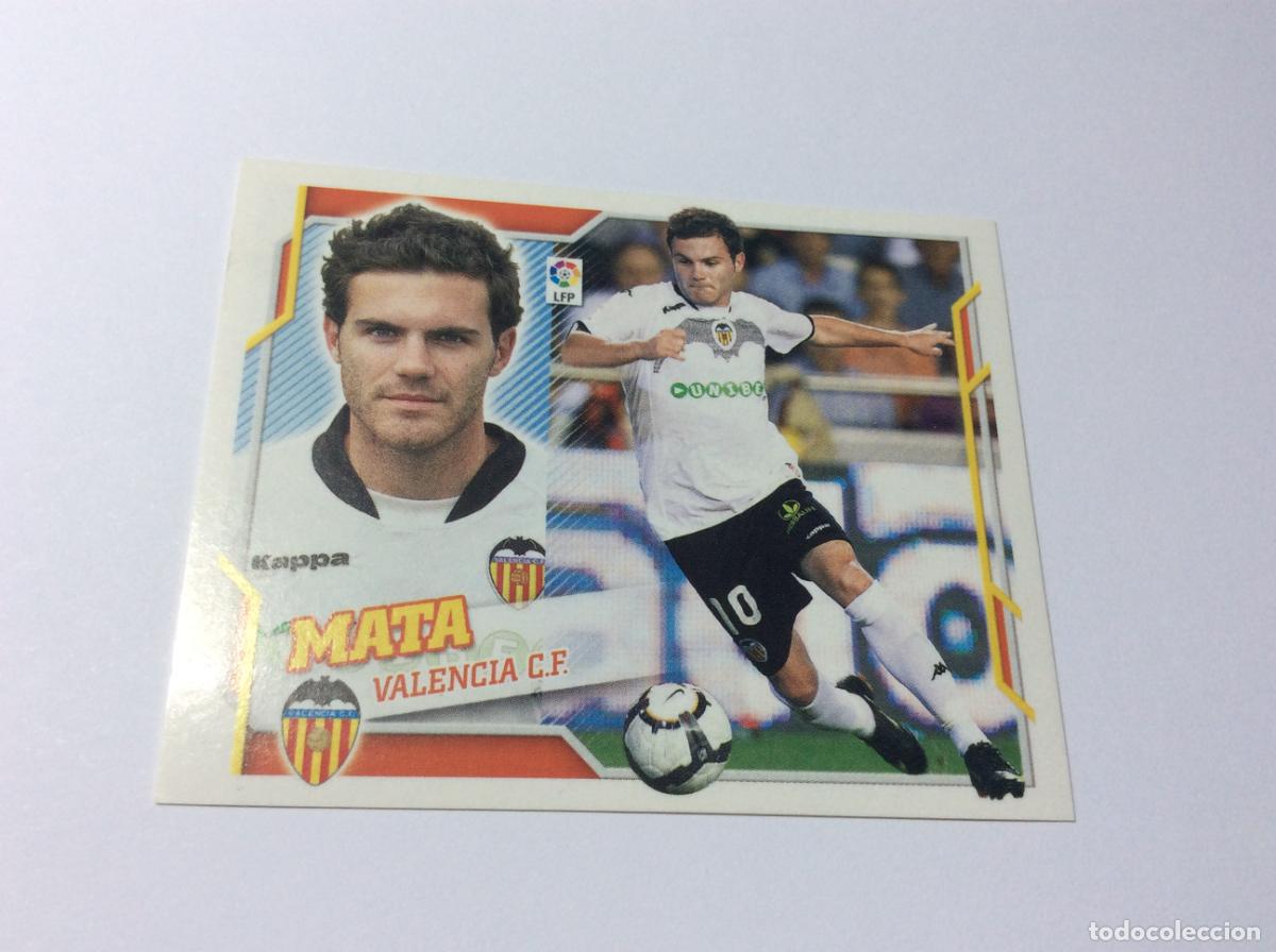 Cromos de f&uacute;tbol: Mata Valencia CF Liga Este 2010 2011 10 11 Panini