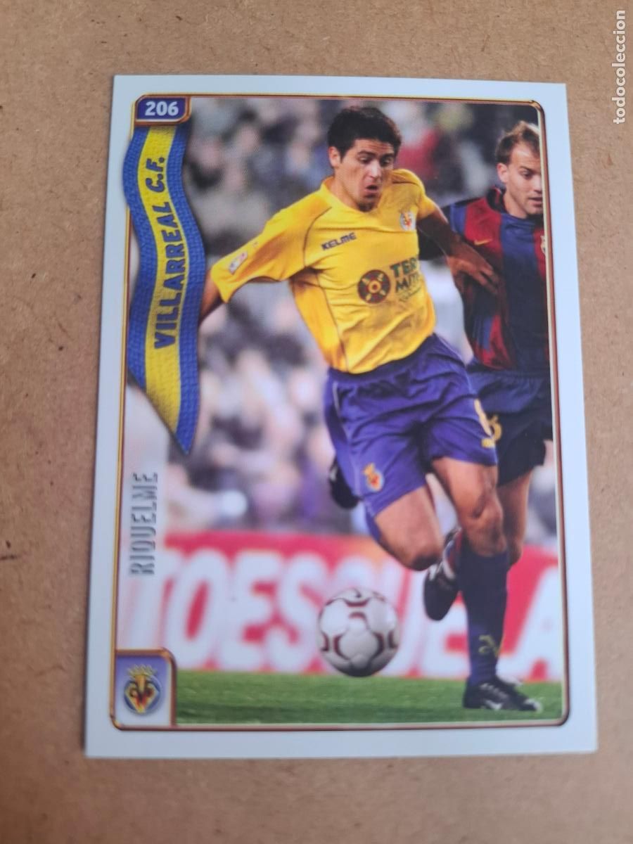 Cromos de f&uacute;tbol: MUNDICROMO 2004 2005 04 05 - 206 RIQUELME - VILLARREAL CF