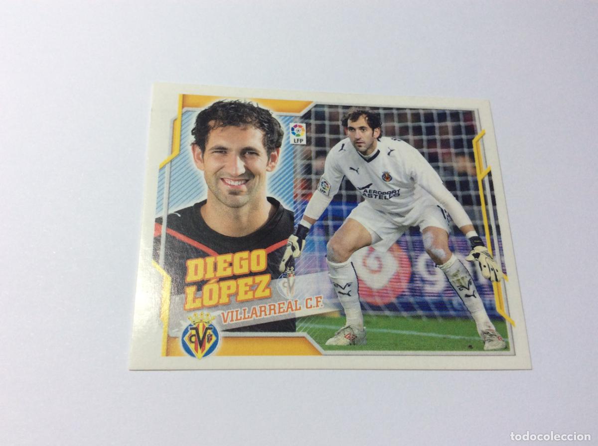 Cromos de f&uacute;tbol: Diego L&oacute;pez Villarreal CF Liga Este 2010 2011 10 11 Panini