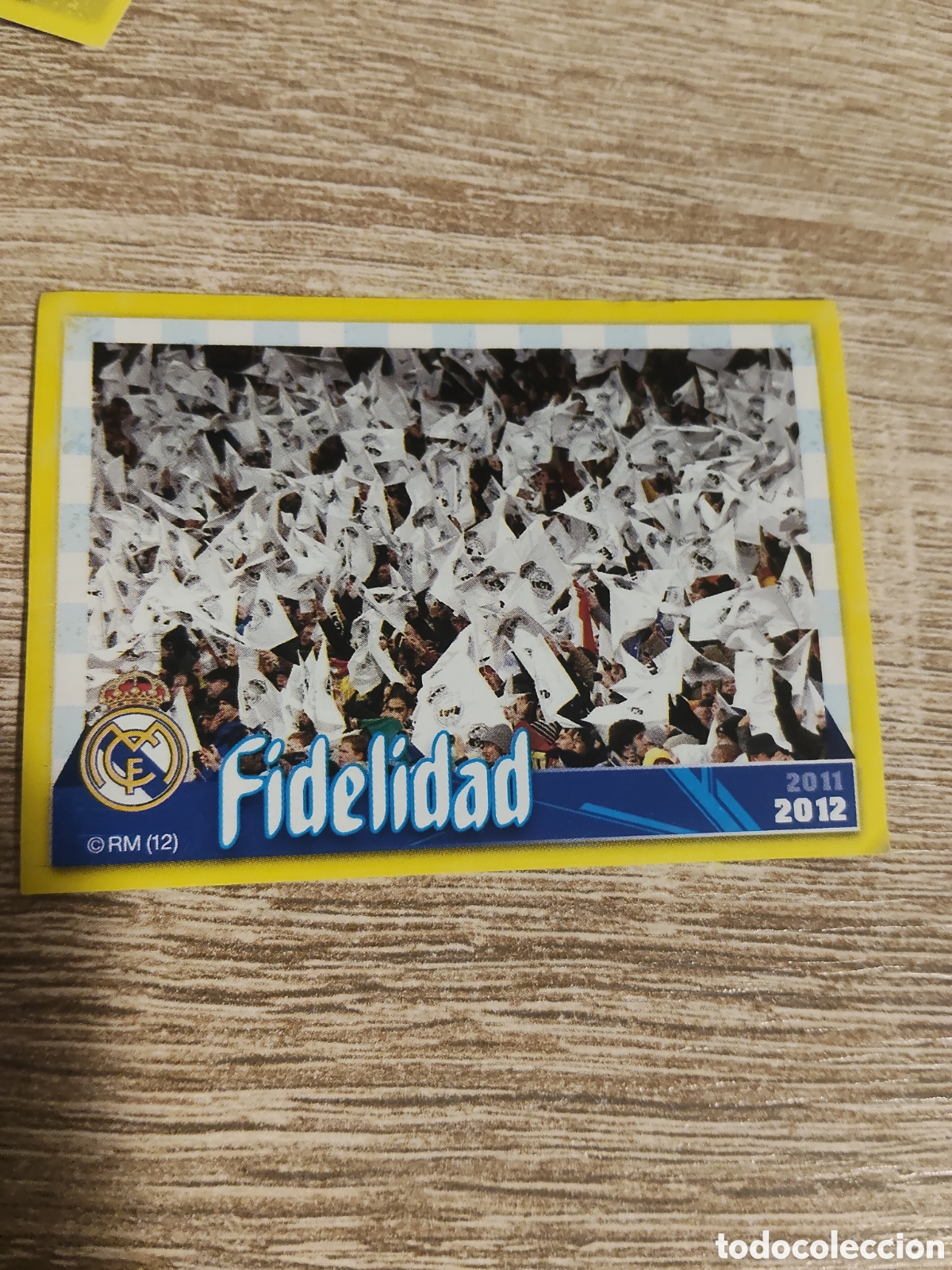 Cromos de f&uacute;tbol: Panini Real Madrid liga 2011 2012 11 12 105 Fidelidad