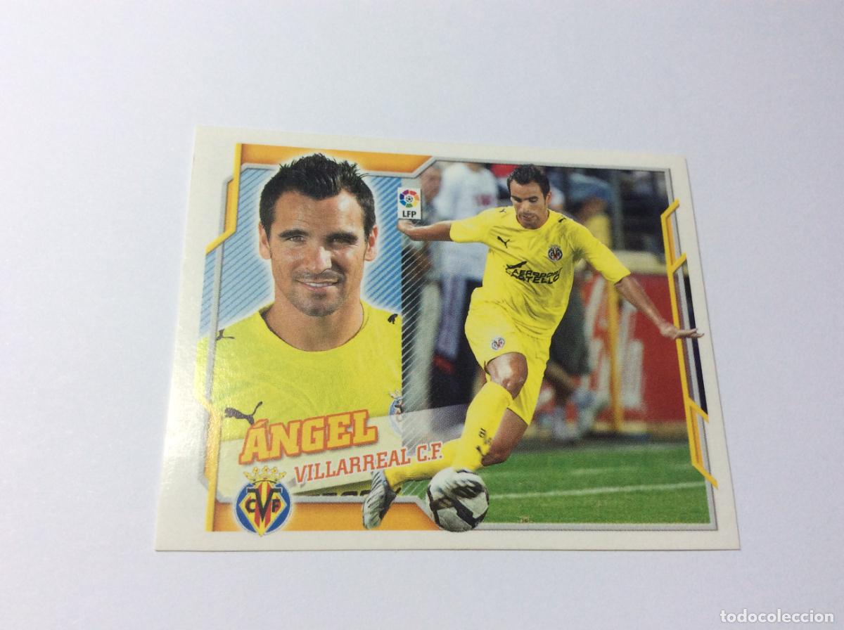 Cromos de f&uacute;tbol: Angel Villarreal CF Liga Este 2010 2011 10 11 Panini