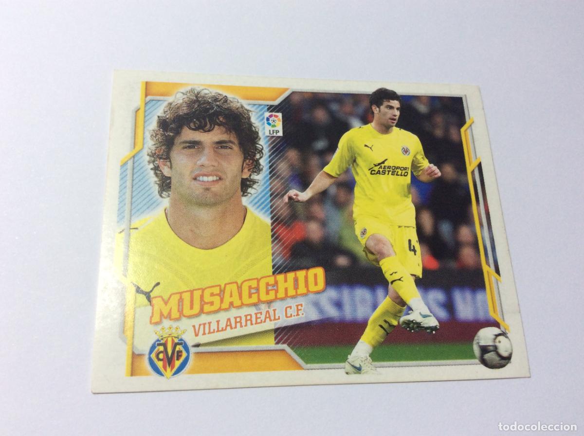 Cromos de f&uacute;tbol: Musacchio Villarreal CF Liga Este 2010 2011 10 11 Panini
