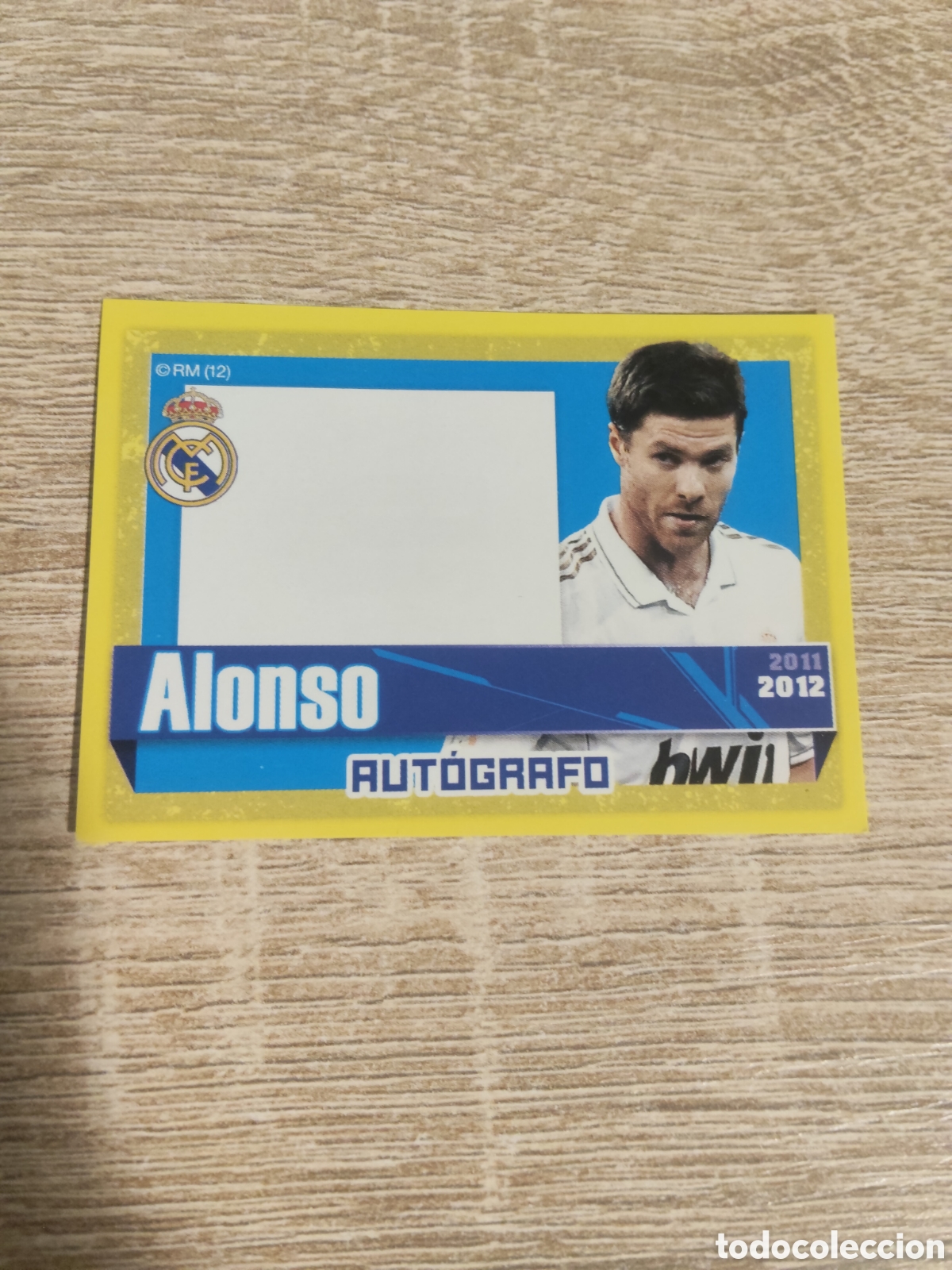Cromos de f&uacute;tbol: Panini Real Madrid liga 2011 2012 11 12 119 Alonso