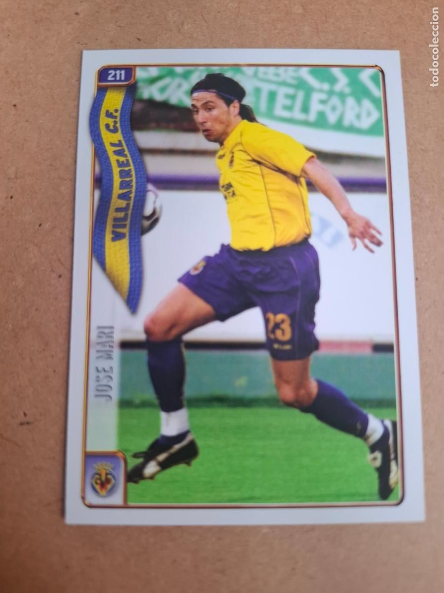 Cromos de f&uacute;tbol: MUNDICROMO 2004 2005 04 05 - 211 JOSE MARI - VILLARREAL CF