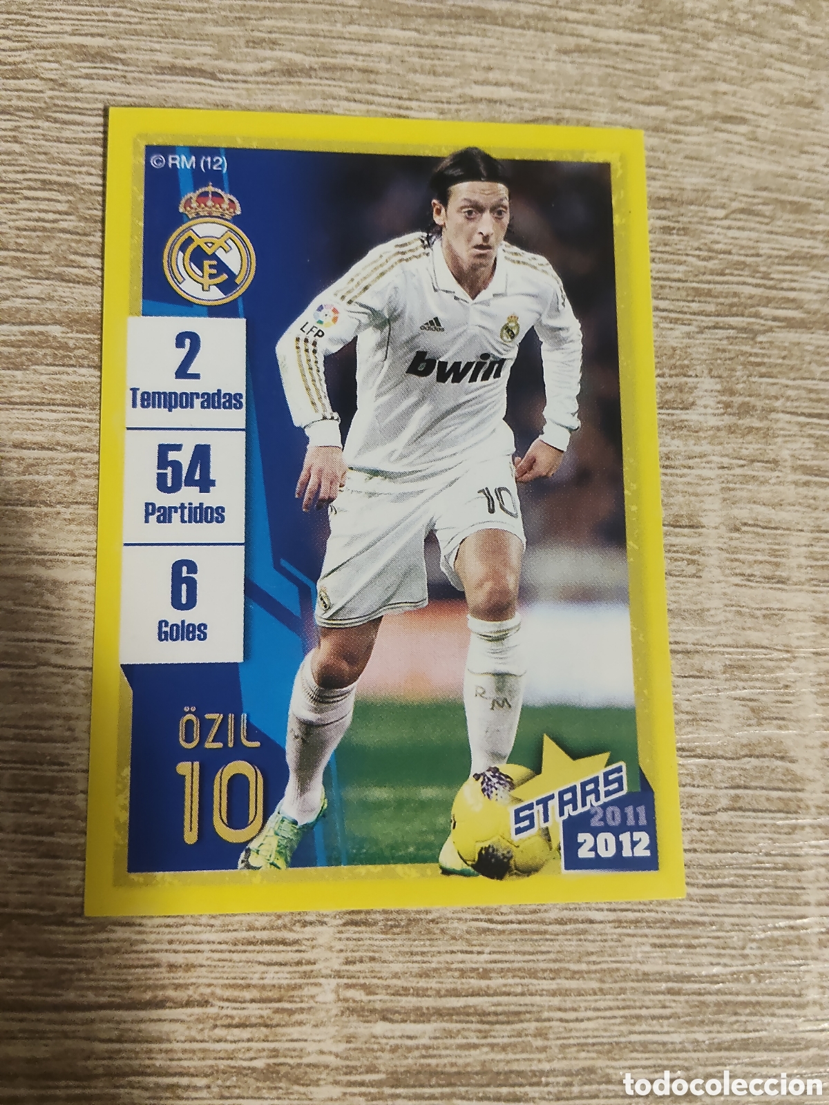 Cromos de f&uacute;tbol: Panini Real Madrid liga 2011 2012 11 12 141 Ozil