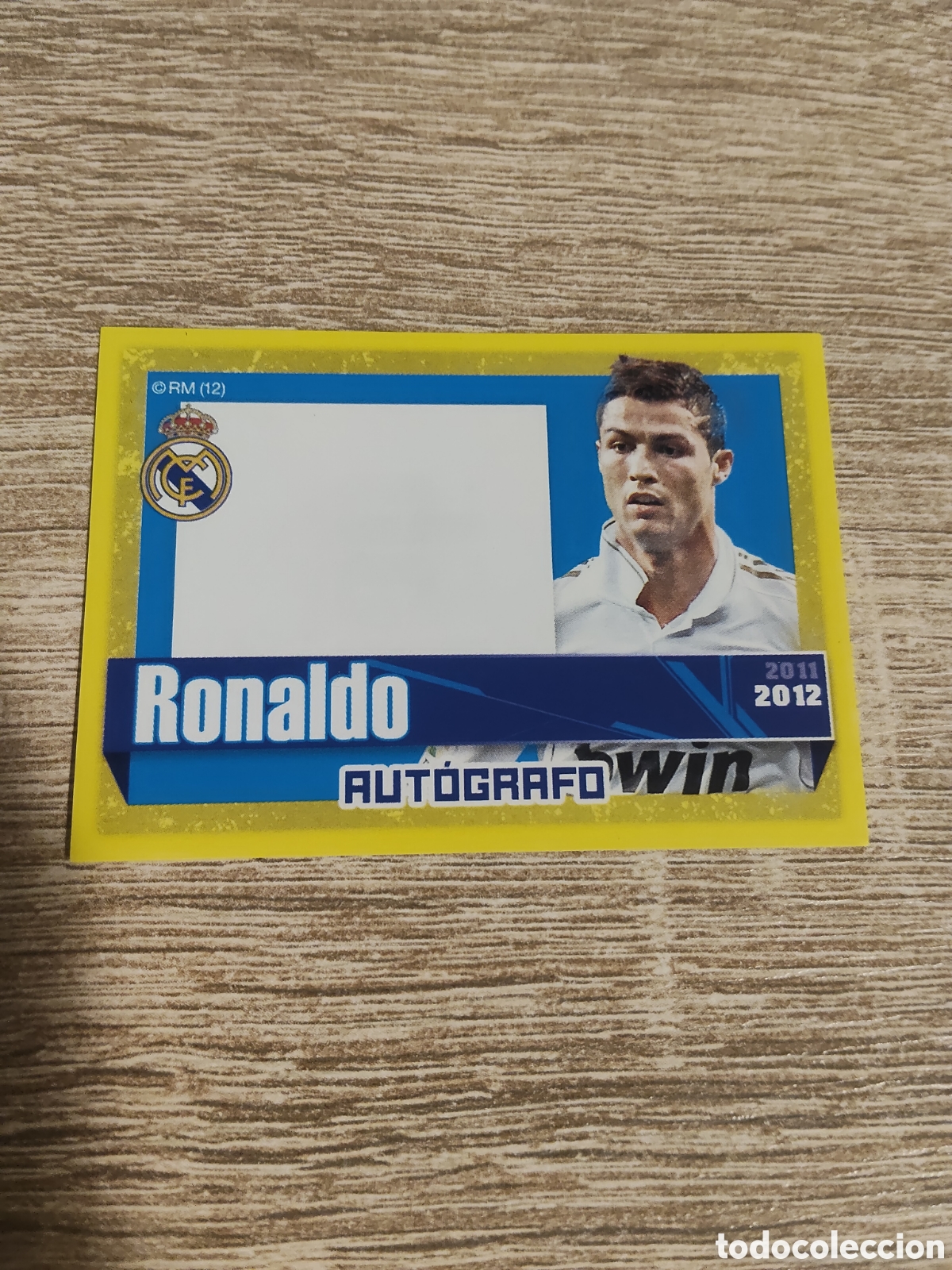 Cromos de f&uacute;tbol: Panini Real Madrid liga 2011 2012 11 12 155 Ronaldo