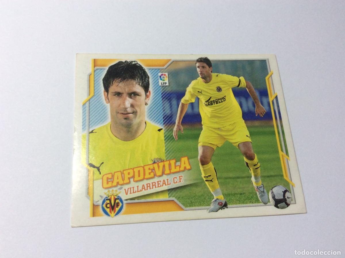 Cromos de f&uacute;tbol: Capdevila Villarreal CF Liga Este 2010 2011 10 11 Panini