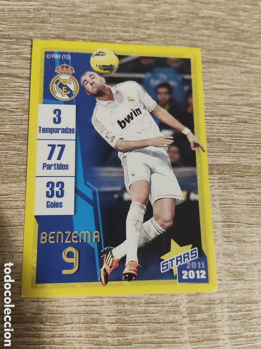 Cromos de f&uacute;tbol: Panini Real Madrid liga 2011 2012 11 12 171 Benzema