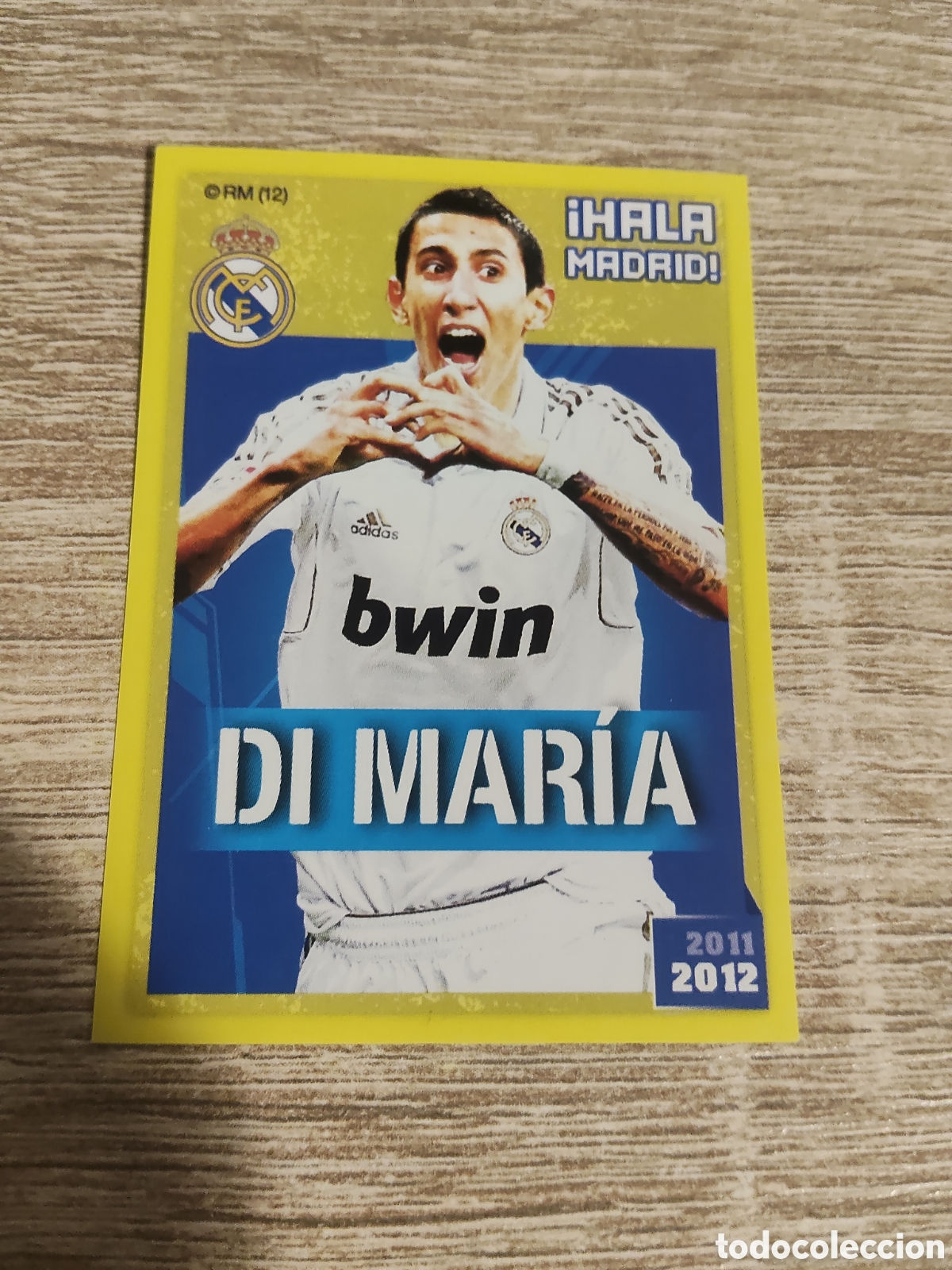 Cromos de f&uacute;tbol: Panini Real Madrid liga 2011 2012 11 12 184 Di Mar&iacute;a