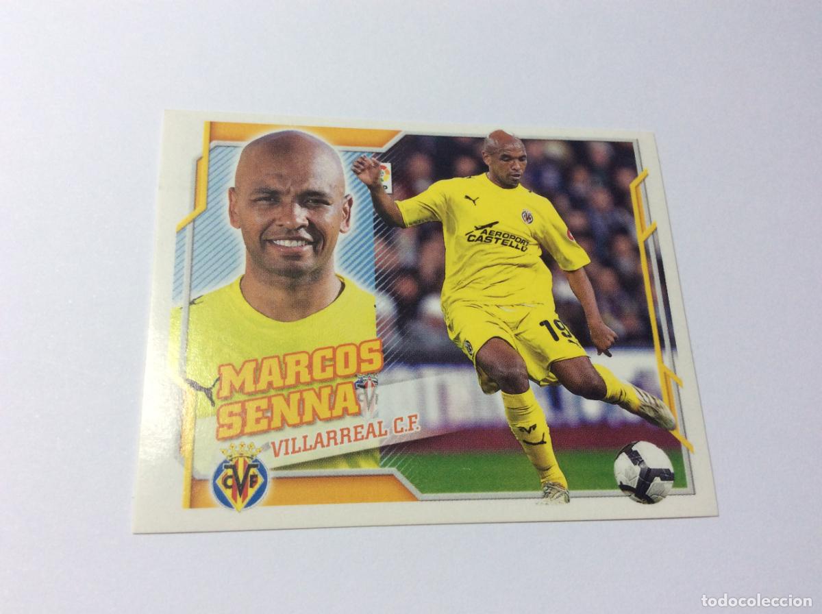 Cromos de f&uacute;tbol: Marcos Senna Villarreal CF Liga Este 2010 2011 10 11 Panini