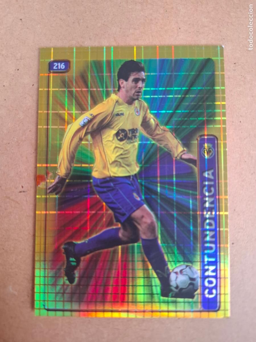 Cromos de f&uacute;tbol: MUNDICROMO 2004 2005 04 05 - 216 BALLESTEROS ( BRILLO CUADRADOS ) - VILLARREAL CF